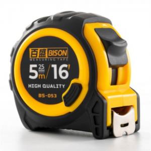 Rubber coated 3 Locks Measuring tape